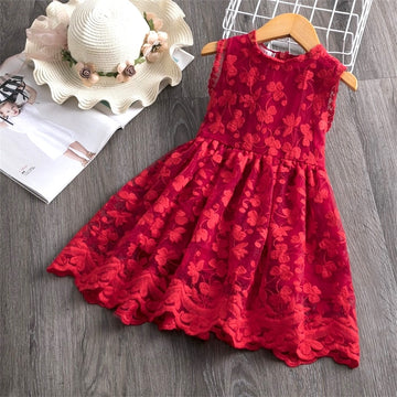Girls Lacey Summer Dresses. Ages 3T-8Yrs
